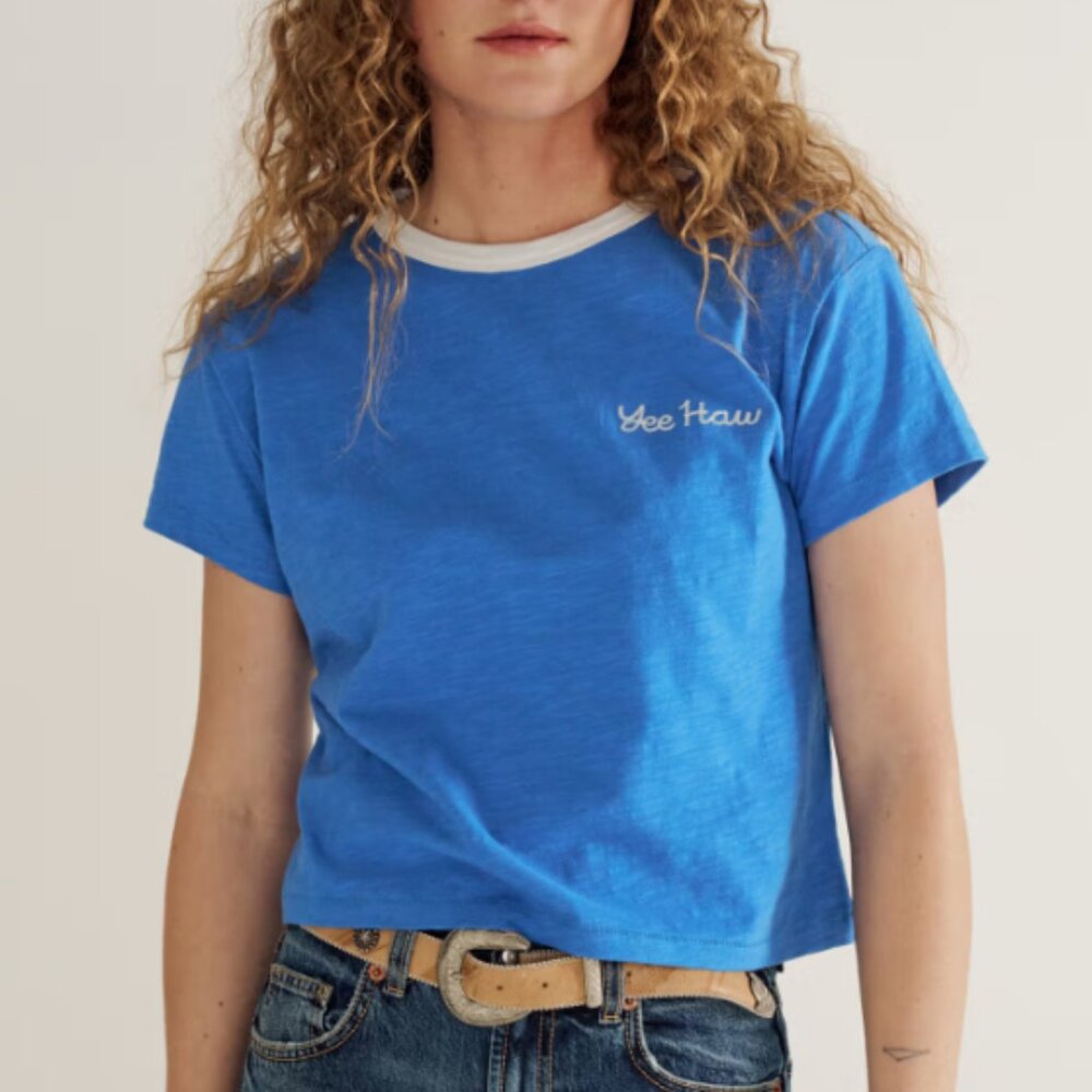 Tecovas Vintage Cotton Ringer Tee
